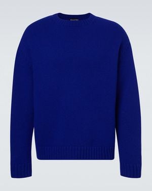 Tom Ford Wool And Cashmere Jumper - Blue