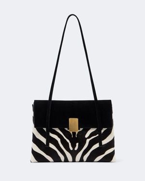 KHAITE Schultertasche Soft Blake Small - Schwarz