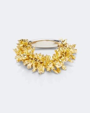 Dries Van Noten Besticktes Armband Mit Zierperlen - Mettallic