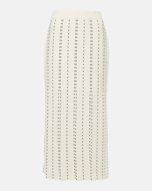Jonathan Simkhai Jillie Midi Skirt - White