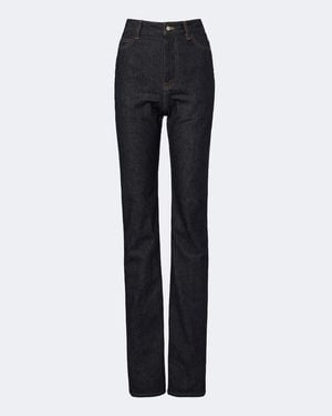 Balenciaga High-Rise Slim Jeans - Blue
