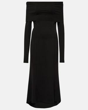 Dorothee Schumacher Off-Shoulder Maxi Dress - Black
