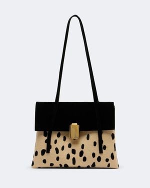 KHAITE Schultertasche Soft Blake Small - Schwarz