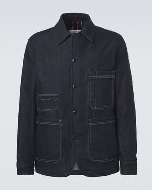 Moncler Haderu Denim Jacket - Blue