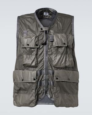 C.P. Company Cs Ii Logo Technical Vest - Grey