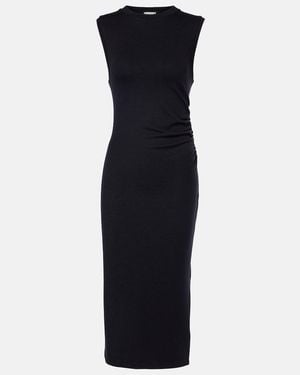 Vince Sleeveless Midi Dress - Blue