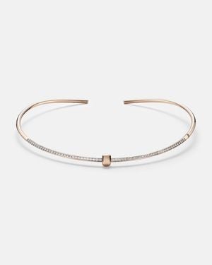 Pomellato Gargantilla Together De Oro Rosa De 18 Ct Con Diamantes - Metálico