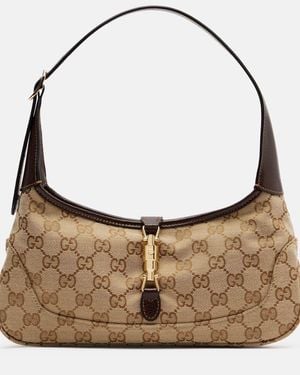 Gucci Borsa A Spalla Jackie Slim Small - Marrone