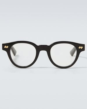 Bottega Veneta Runde Brille - Braun