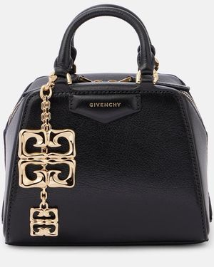 Givenchy Antigona Cube Nano Leather Tote Bag - Black