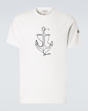 Moncler Archivio Cotton Jersey T-Shirt - White