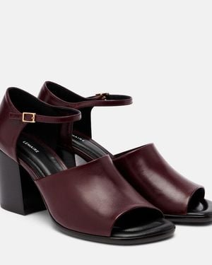 Lemaire 80 Leather Sandals - Brown