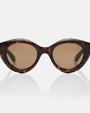 Alaïa Absolu Cat-Eye Sunglasses - Brown
