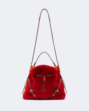 Givenchy Secchiello Voyou Bucket Small - Rosso
