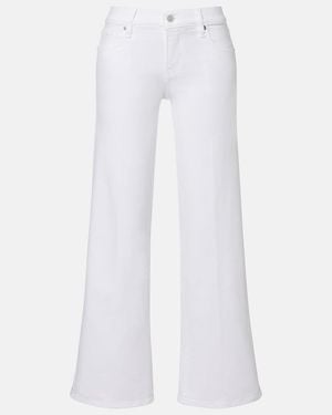 FRAME Jeans Anchos - Blanco