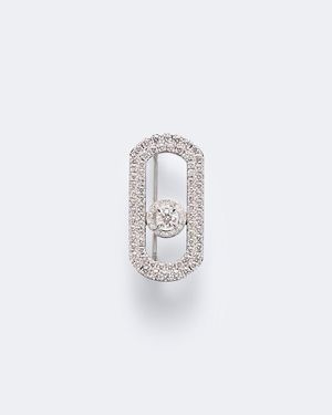 Messika So Move 18Kt Brooch With Diamonds - White