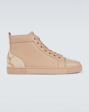 Christian Louboutin Fun Louis Trainers - Natural