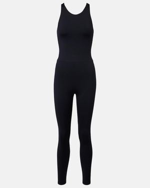 Norba Open-Back Catsuit - Blue