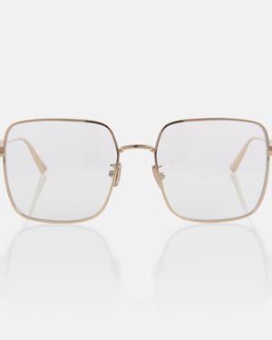 Dior Eckige Brille Diorcannageo S1F - Mettallic