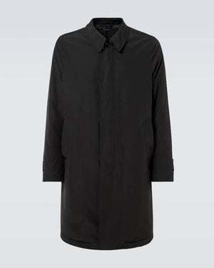 Tom Ford Faille Down Raincoat - Black