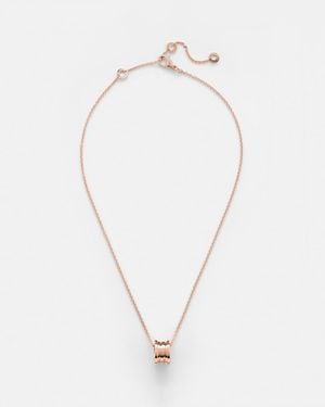 BVLGARI Collar B.Zero1 De Oro Rosa De 18 Ct - Blanco