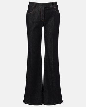 Brunello Cucinelli Monili Flared Jeans - Black