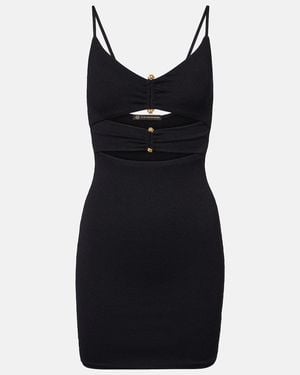 ViX Vestido Corto Nika Adornado - Negro