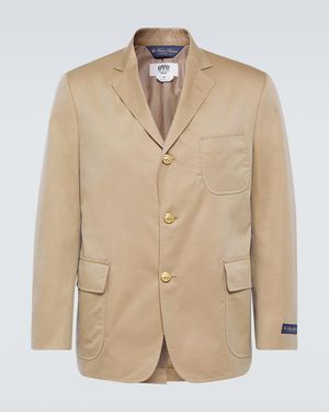 Junya Watanabe X Brooks Brothers Gabardine Blazer - Natural