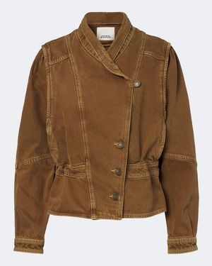 Isabel Marant Jeansjacke Dolie - Braun