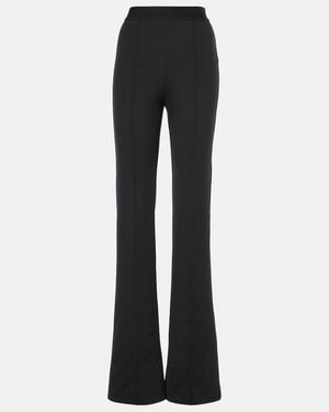 Wardrobe NYC Flared Trousers - Black