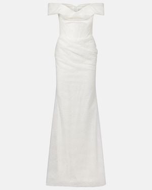 Vivienne Westwood Bridal Nova Cora Lace Corset Gown - White