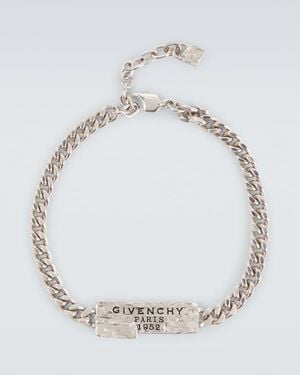 Givenchy Tape Chain Bracelet - Metallic