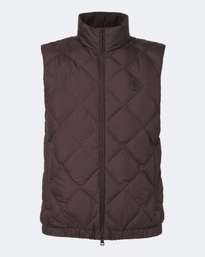 Moncler Chaleco Acolchado Chobe - Marrón