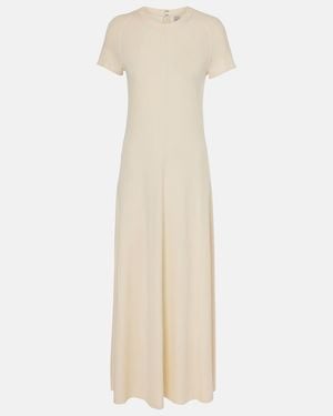 TOTEME Jersey Maxi Dress - Natural