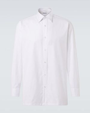 Charvet Cotton Poplin Shirt - White