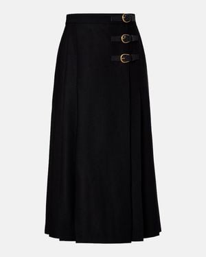 Chloé Midirock Aus Schurwolle - Schwarz