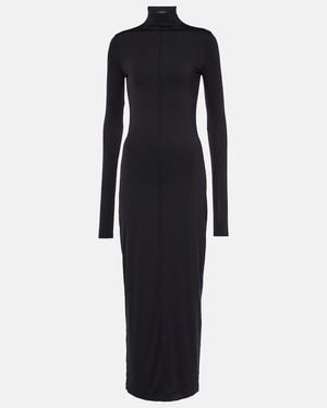 Wardrobe NYC Knitted Maxi Dress - Blue