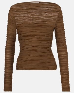 Proenza Schouler Label Paloma Top - Brown