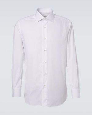 Brioni William Cotton Shirt - White