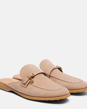 Tod's Mules De Piel - Neutro