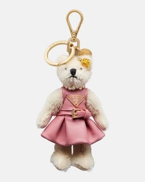 Prada Taschenanhaenger Teddy - Pink
