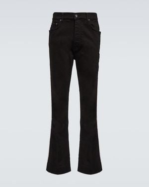 Amiri Jeans Bootcut Adornados - Negro