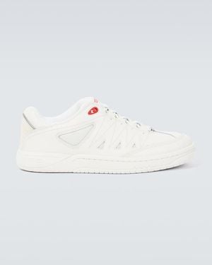 KENZO Sneakers Pxt Aus Leder - Weiß