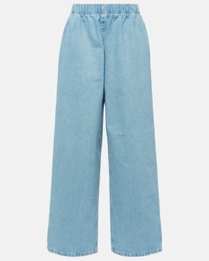 Prada Wide-Leg Jeans - Blau