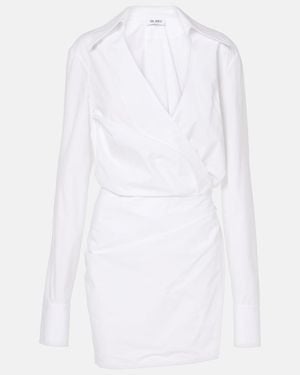 The Attico Shirt Dress - White
