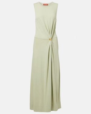 Altuzarra Gathered Maxi Dress - Green