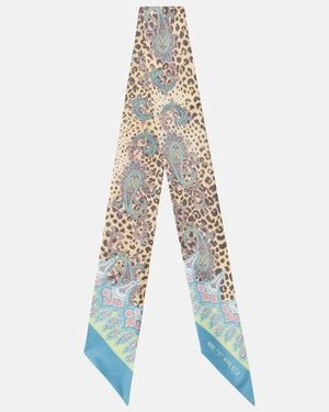 Etro Tuch Aus Seide - Blau