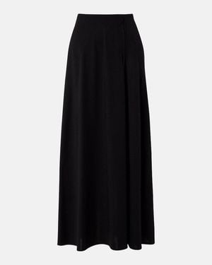 Max Mara Stilla Virgin Wool Maxi Skirt - Black