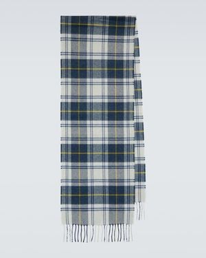 dunhill Schal Aus Kaschmir - Blau