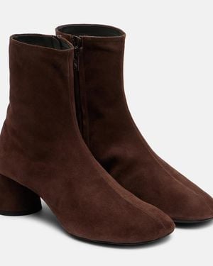 Proenza Schouler Glove Suede Ankle Boots - Brown